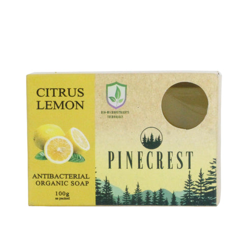PINECREST Citrus Lemon Organic Soap 100g