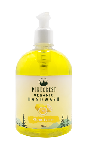 PINECREST Organic Antibacterial and Moisturizing Handwash Citrus Lemon
